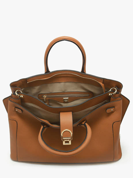 Sac à Main Equestre Cuir Etrier Marron equestre EEQT142L vue secondaire 3